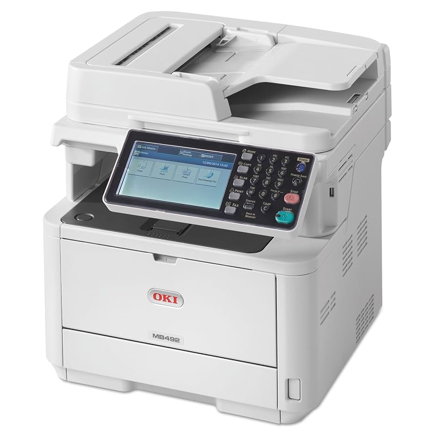 Amazon.com: Oki Data MB492 Monochrome MFP Printer with